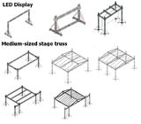 Lightweight Durable Aluminum Spigot Truss For Event Production And Exhibitions