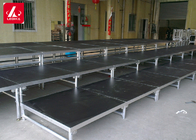 Foldable Event Back 6082 Aluminum Stage Platform 2.0m Legs Size